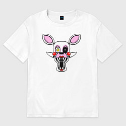 Футболка оверсайз мужская Mangle FNAF, цвет: белый