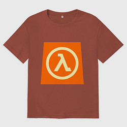 Мужская футболка оверсайз Half-Life