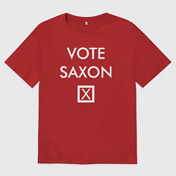 Мужская футболка оверсайз Vote Saxon