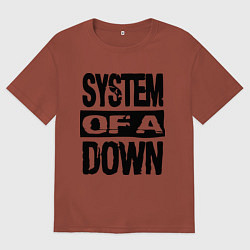 Мужская футболка оверсайз System Of A Down