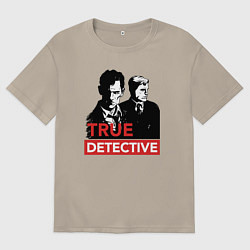 Мужская футболка оверсайз True Detective