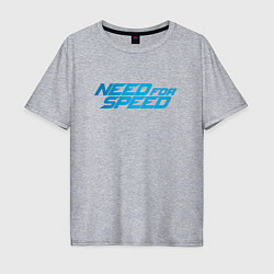 Футболка оверсайз мужская Need for speed, цвет: меланж