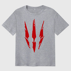 Мужская футболка оверсайз Ведьмак 3