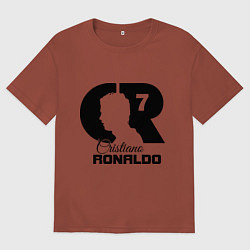 Мужская футболка оверсайз CR Ronaldo 07
