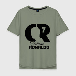 Мужская футболка оверсайз CR Ronaldo 07