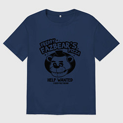 Мужская футболка оверсайз Freddy Fazbear's Pizza