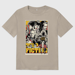Мужская футболка оверсайз Pulp Fiction Stories