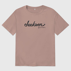 Мужская футболка оверсайз Jackson Guitars