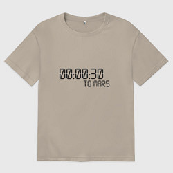 Мужская футболка оверсайз 30 Seconds to Mars