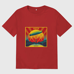 Мужская футболка оверсайз Led Zeppelin