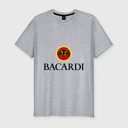 Футболка slim-fit Bacardi, цвет: меланж