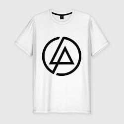 Футболка slim-fit Linkin Park: Sybmol, цвет: белый