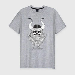Мужская slim-футболка Old Viking