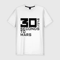 Мужская slim-футболка 30 Seconds To Mars