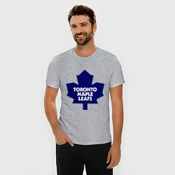 Футболка slim-fit Toronto Maple Leafs, цвет: меланж — фото 2