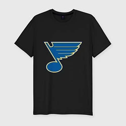 Мужская slim-футболка St Louis Blues