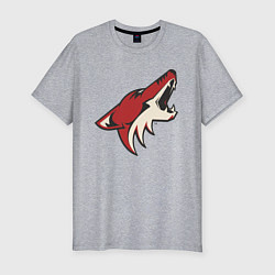 Футболка slim-fit Phoenix Coyotes, цвет: меланж