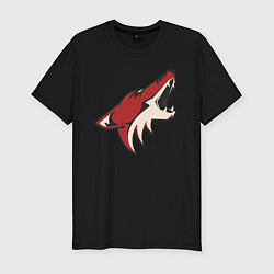 Футболка slim-fit Phoenix Coyotes, цвет: черный