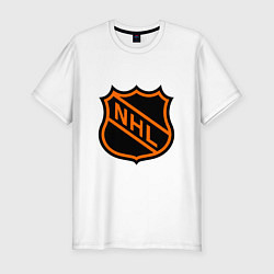 Футболка slim-fit NHL, цвет: белый