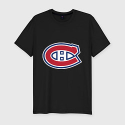 Футболка slim-fit Montreal Canadiens, цвет: черный