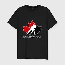 Мужская slim-футболка Canada
