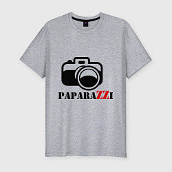 Футболка slim-fit Paparazzi, цвет: меланж