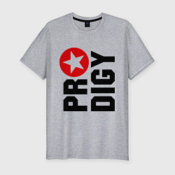 Мужская slim-футболка Prodigy Star