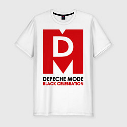 Мужская slim-футболка Depeche Mode: Black Celebration