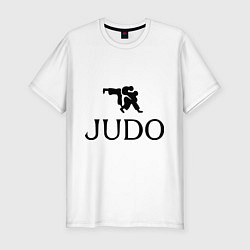 Футболка slim-fit Judo, цвет: белый