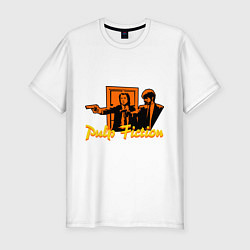 Футболка slim-fit Pulp Fiction, цвет: белый