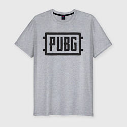 Футболка slim-fit PUBG, цвет: меланж