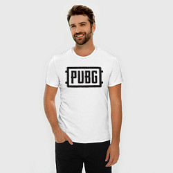 Футболка slim-fit PUBG, цвет: белый — фото 2