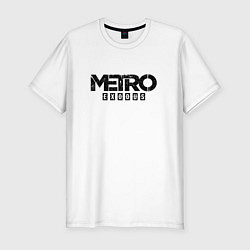 Футболка slim-fit Metro Exodus, цвет: белый