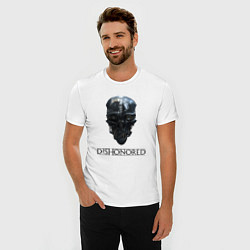 Футболка slim-fit Dishonored, цвет: белый — фото 2