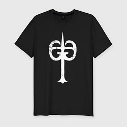 Футболка slim-fit Dark Souls: Tarkus Symbol, цвет: черный