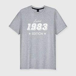 Мужская slim-футболка Limited Edition 1983