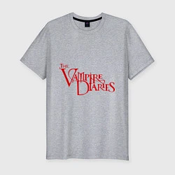 Мужская slim-футболка The Vampire Diaries