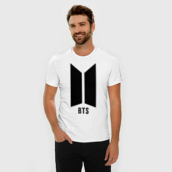 Футболка slim-fit BTS Army, цвет: белый — фото 2