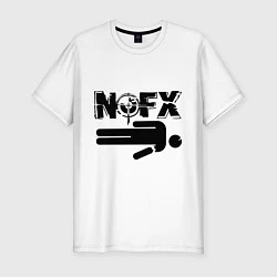 Мужская slim-футболка NOFX crushman