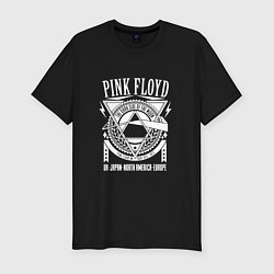 Футболка slim-fit Pink Floyd, цвет: черный