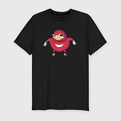 Футболка slim-fit Knuckles, цвет: черный