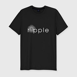 Футболка slim-fit Ripple, цвет: черный