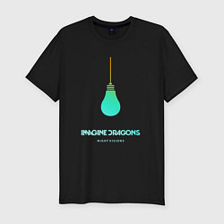 Мужская slim-футболка Imagine Dragons: Night Visions