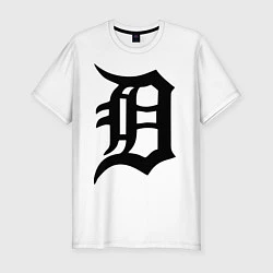 Мужская slim-футболка Detroit Tigers