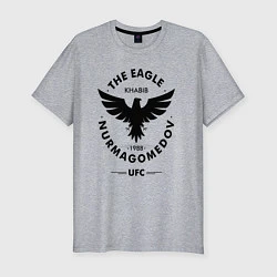 Мужская slim-футболка The Eagle: Khabib UFC