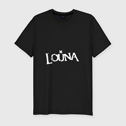 Футболка slim-fit Louna, цвет: черный