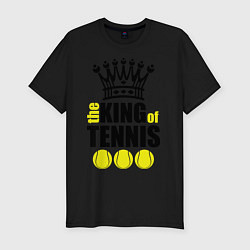 Футболка slim-fit King of tennis, цвет: черный