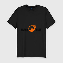 Футболка slim-fit Black Mesa: Logo, цвет: черный