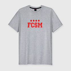 Мужская slim-футболка FCSM Club