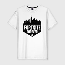Мужская slim-футболка Fortnite Forever